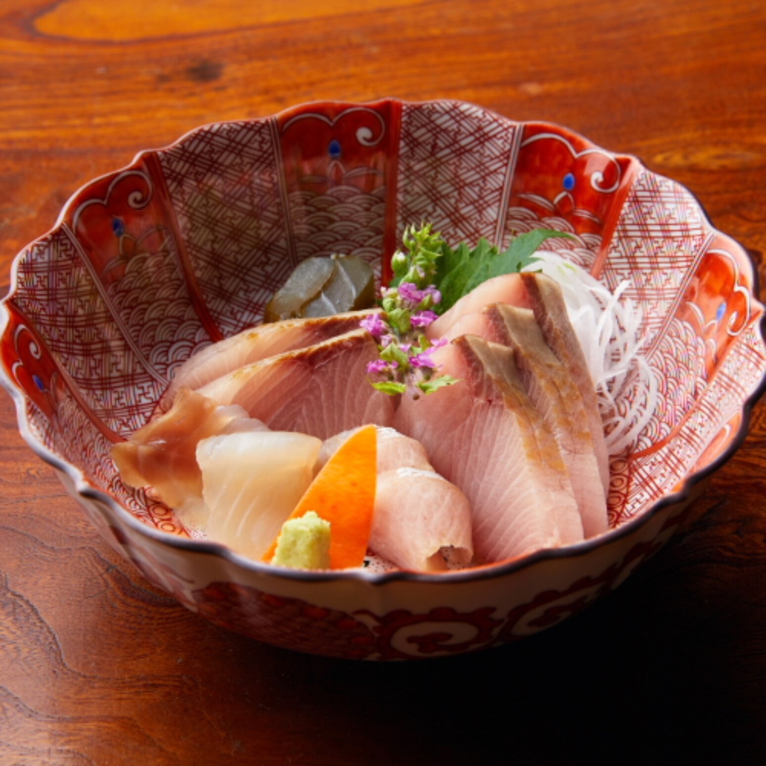 1泊2食「寒ブリ（鰤刺し、鰤しゃぶ、鰤大根）と山帽子創作懐石」プラン★滞在中自慢のドリンクフリー★