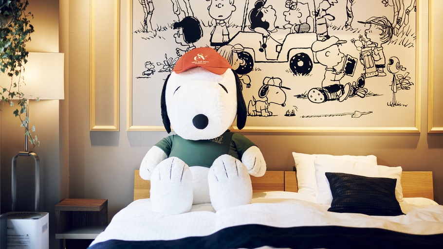 【SNOOPY GOLF RETREAT ROOM】バーベキューディナー付ステイ