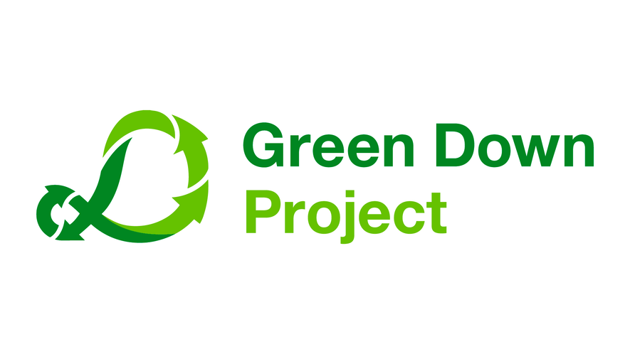限りある資源の有効活用を目指す「Green Down Project」による再生羽毛の寝具を採用