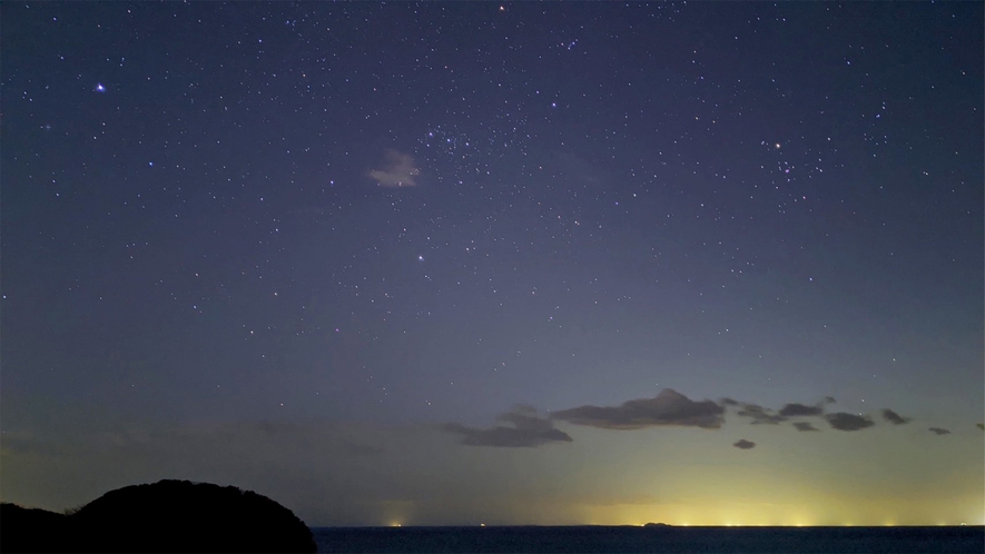 テラスからの夜景