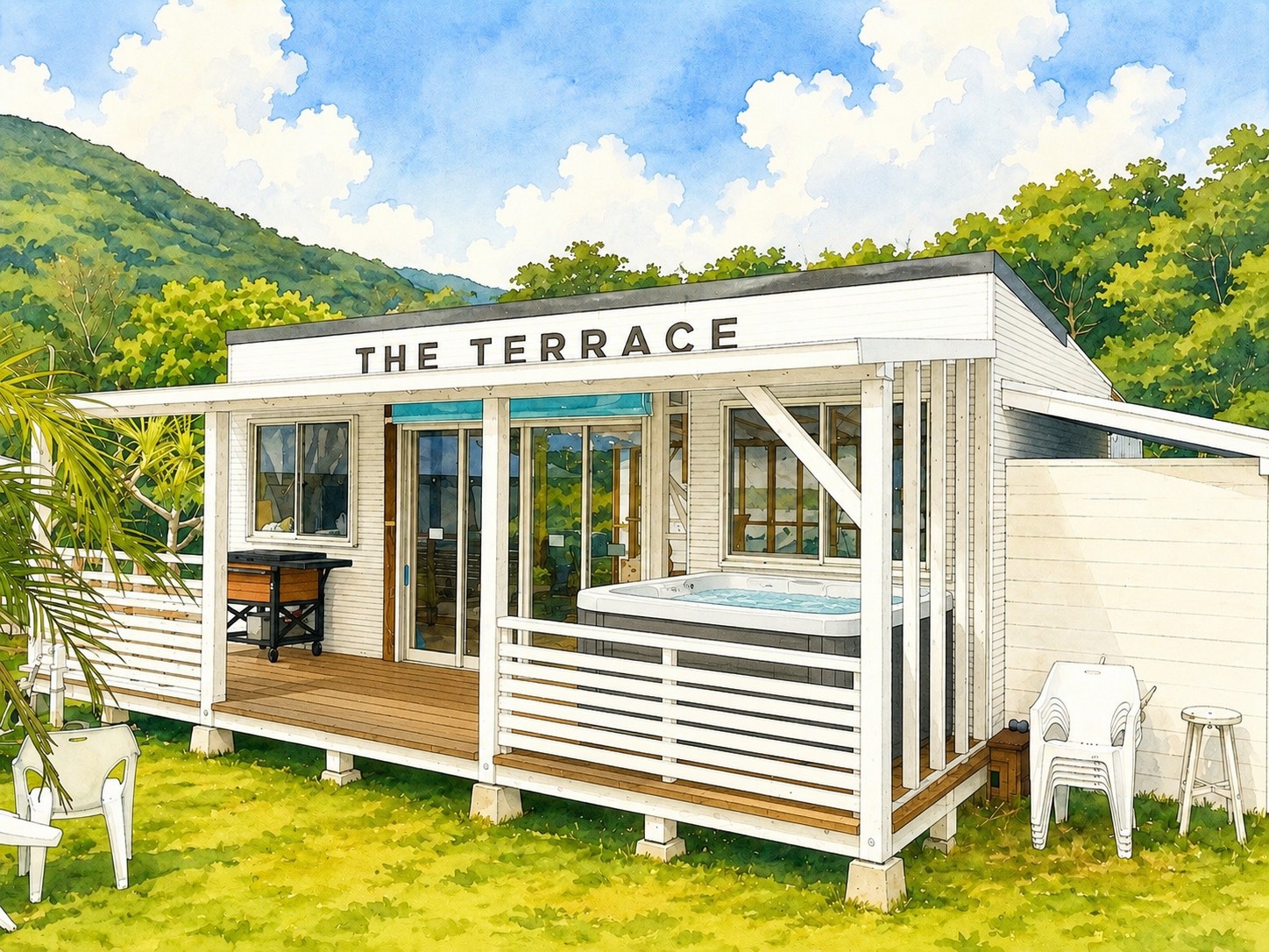 建築中パース