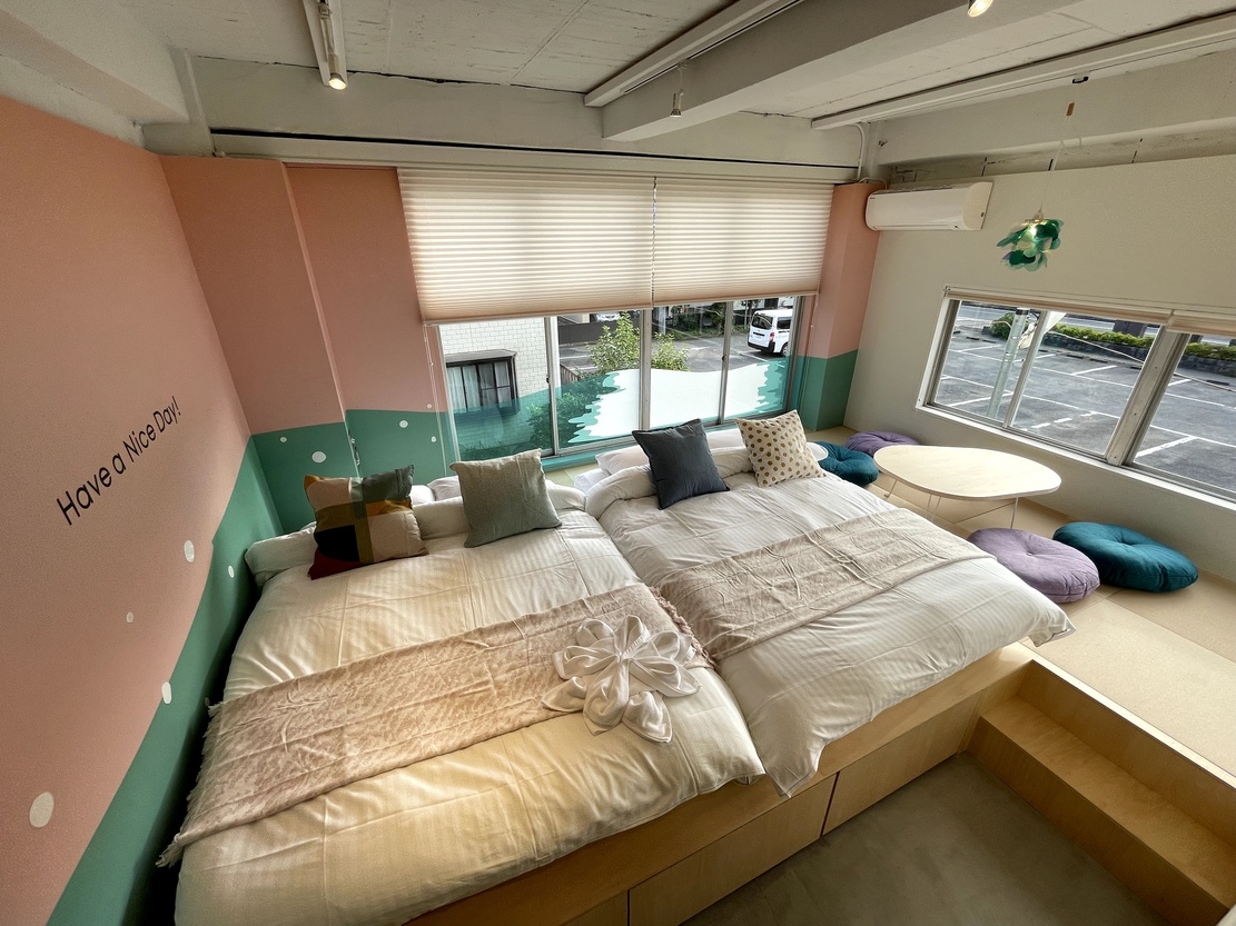 【BBQ＋万葉の湯入場券付きプラン】Room nagisa 最大5名宿泊可能