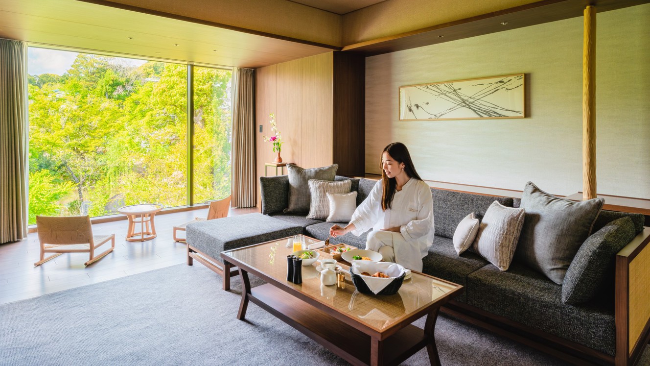 別邸スイート(朝食ルームサービス)