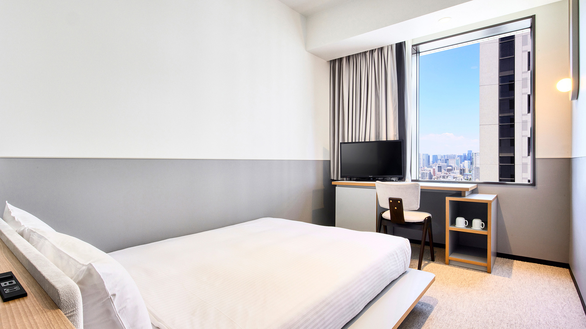 エディションダブル｜17平米／定員2名／ベッド幅140cm×1台 【リニューアル】