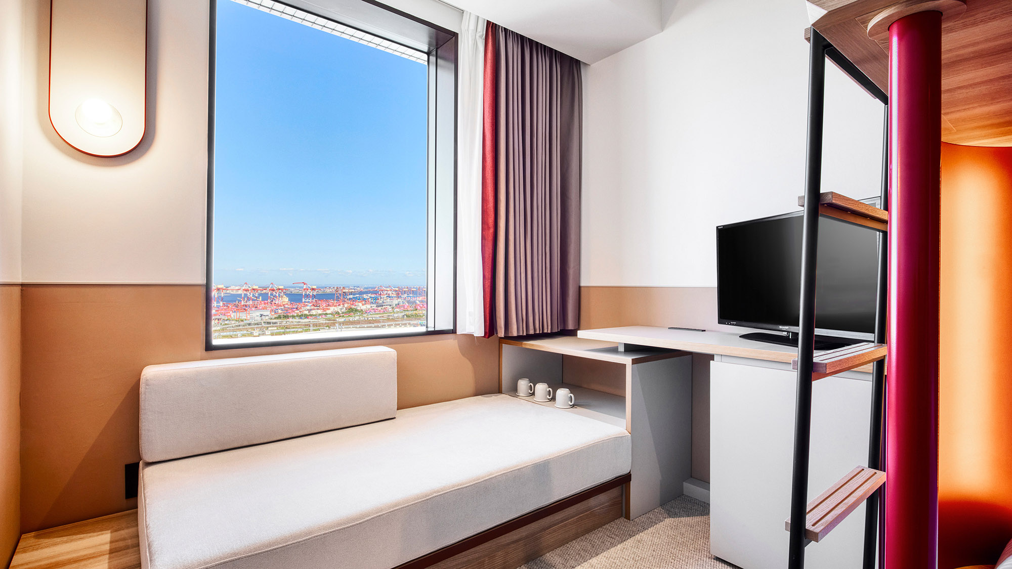 ロフトベッド（ソファベッド付）｜ベッド幅100cm&times;2台、ソファベッド100cm&times;1台