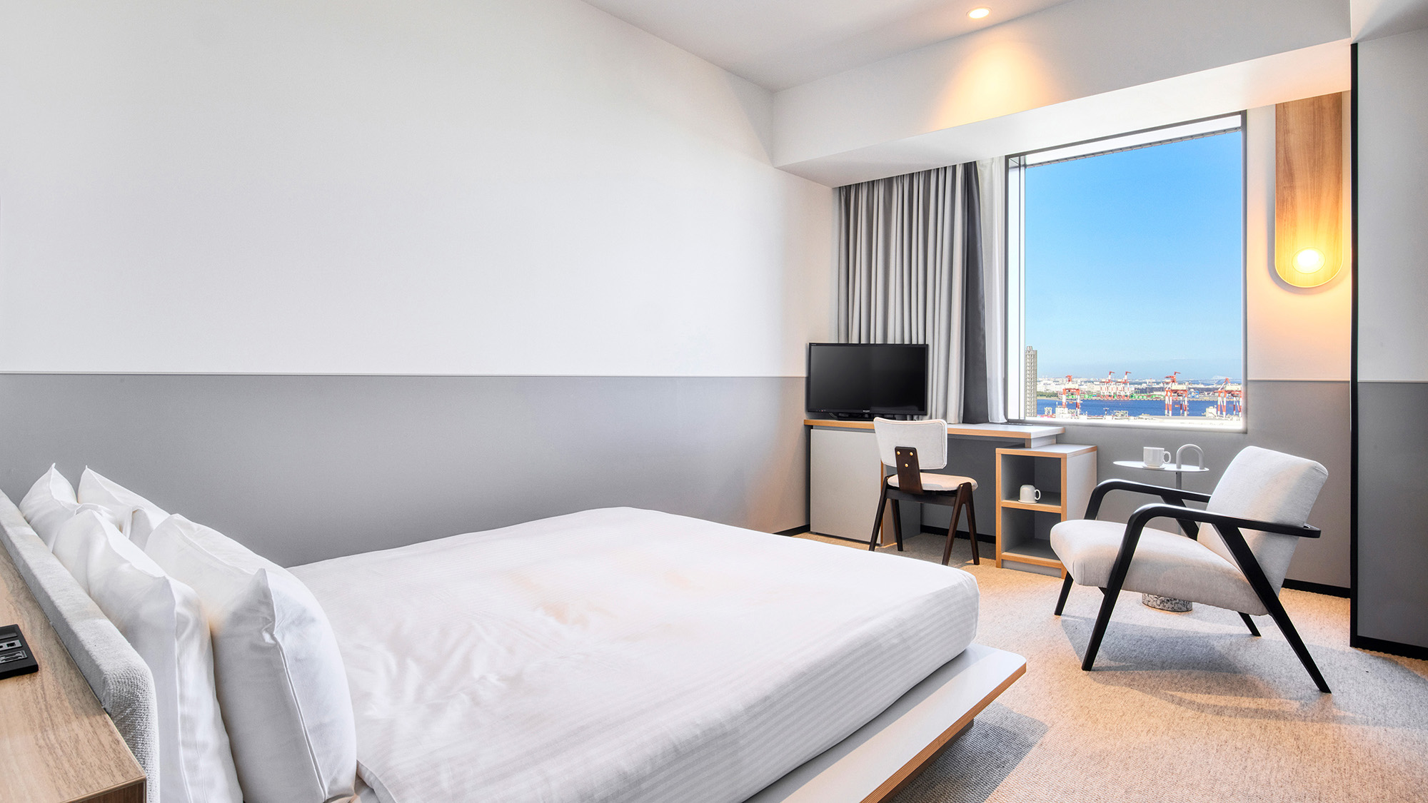 エディションクイーンダブル｜21平米／定員2名／ベッド幅160cm&times;1台 【リニューアル】