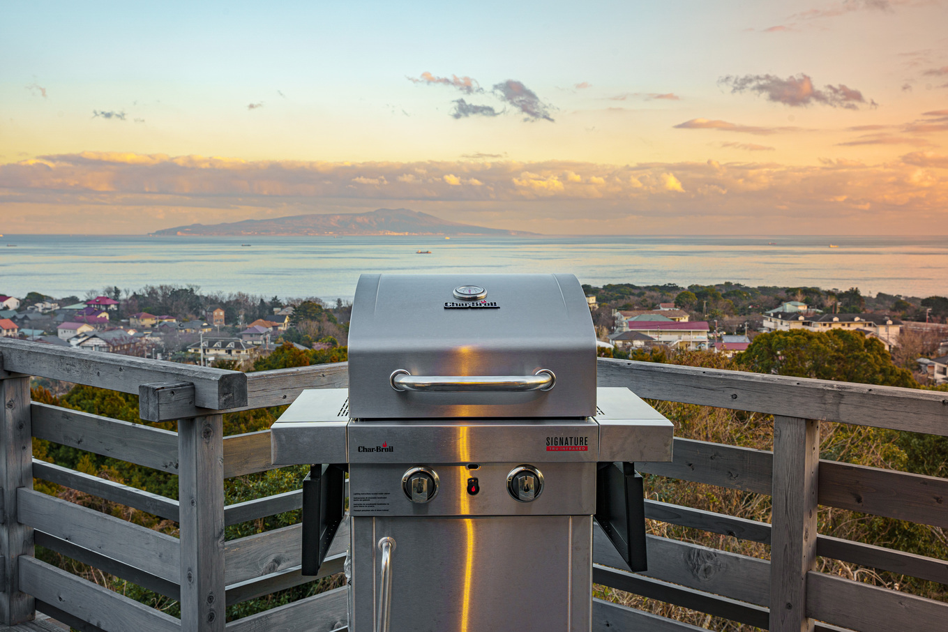・相模湾を一望しながらのBBQは至高の体験
