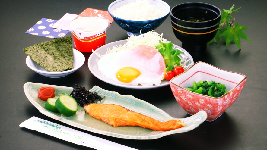 #【朝食一例】福島の食材を使用したおふくろの朝ごはん♪ 