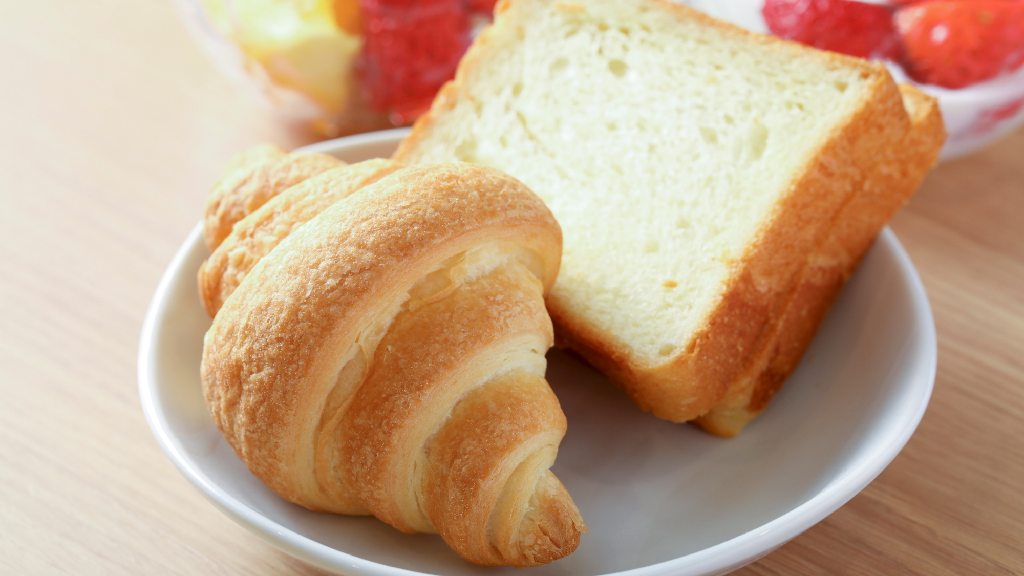 【朝食】 パン