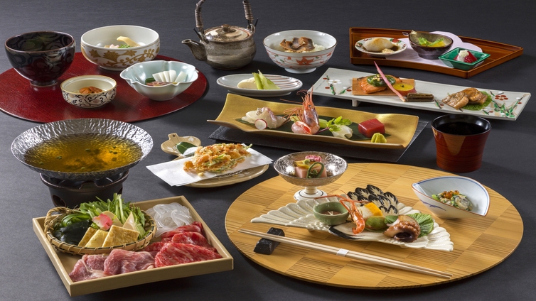 【花伝抄SALE】＜夕朝食＞10％OFF！＼京会席料理and天然温泉／を和の湯宿で愉しむ京都STAY