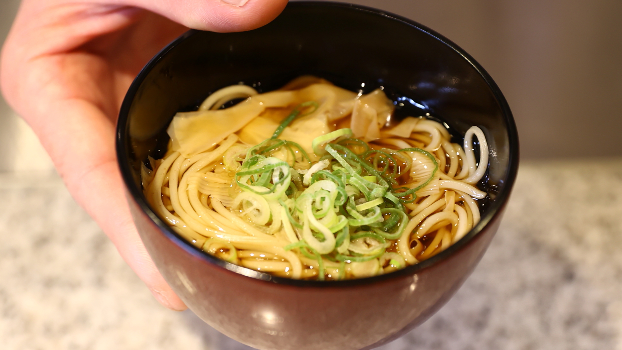 【朝食】湯葉そば