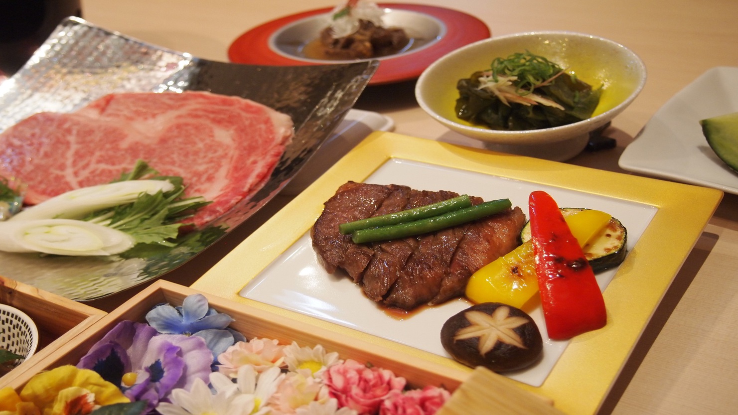 【お食事】熊野牛ステーキ