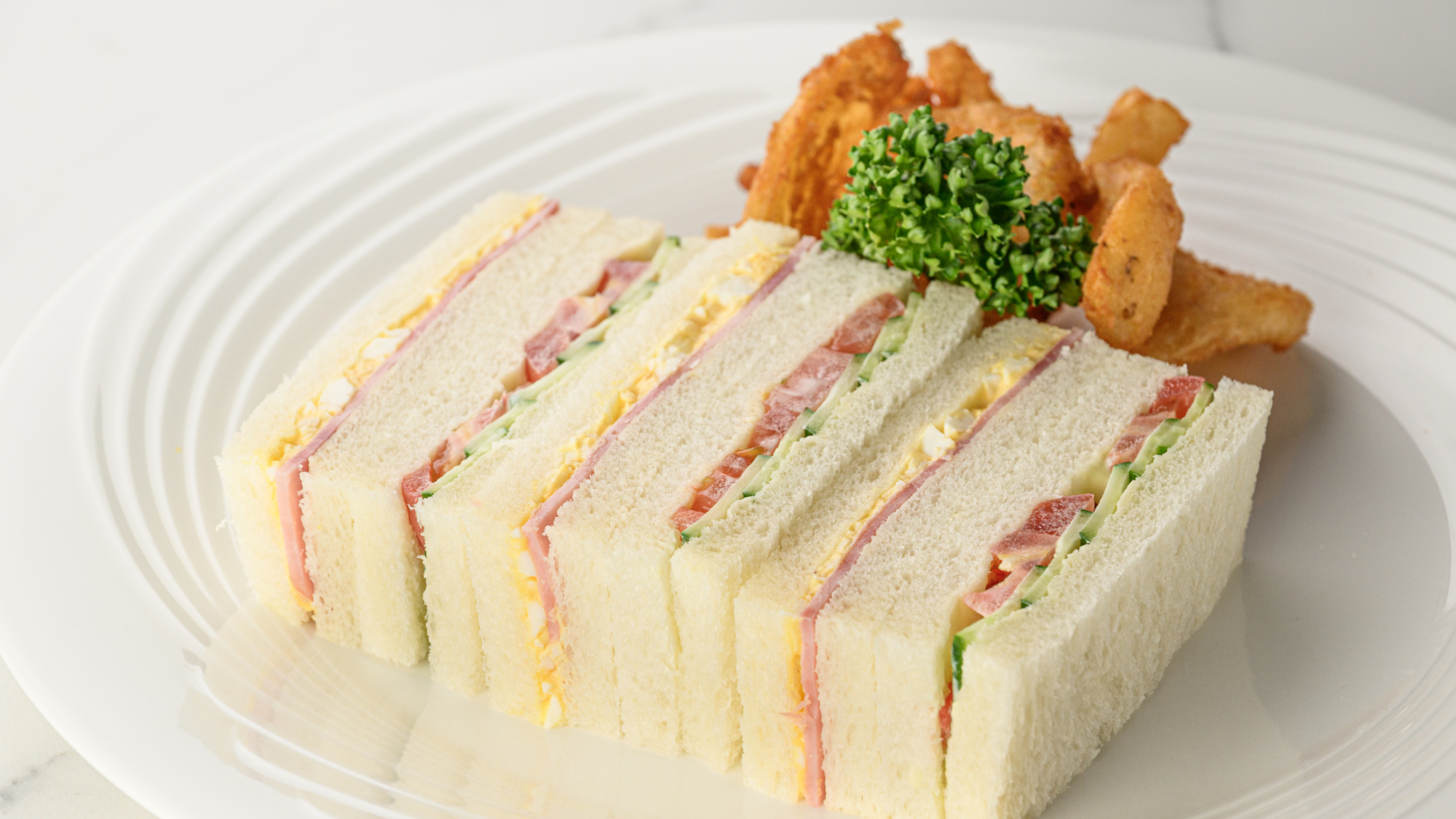 ダイニング&カフェ「THE OIKE TERRACE」カフェ ミックスサンドウィッチ イメージ