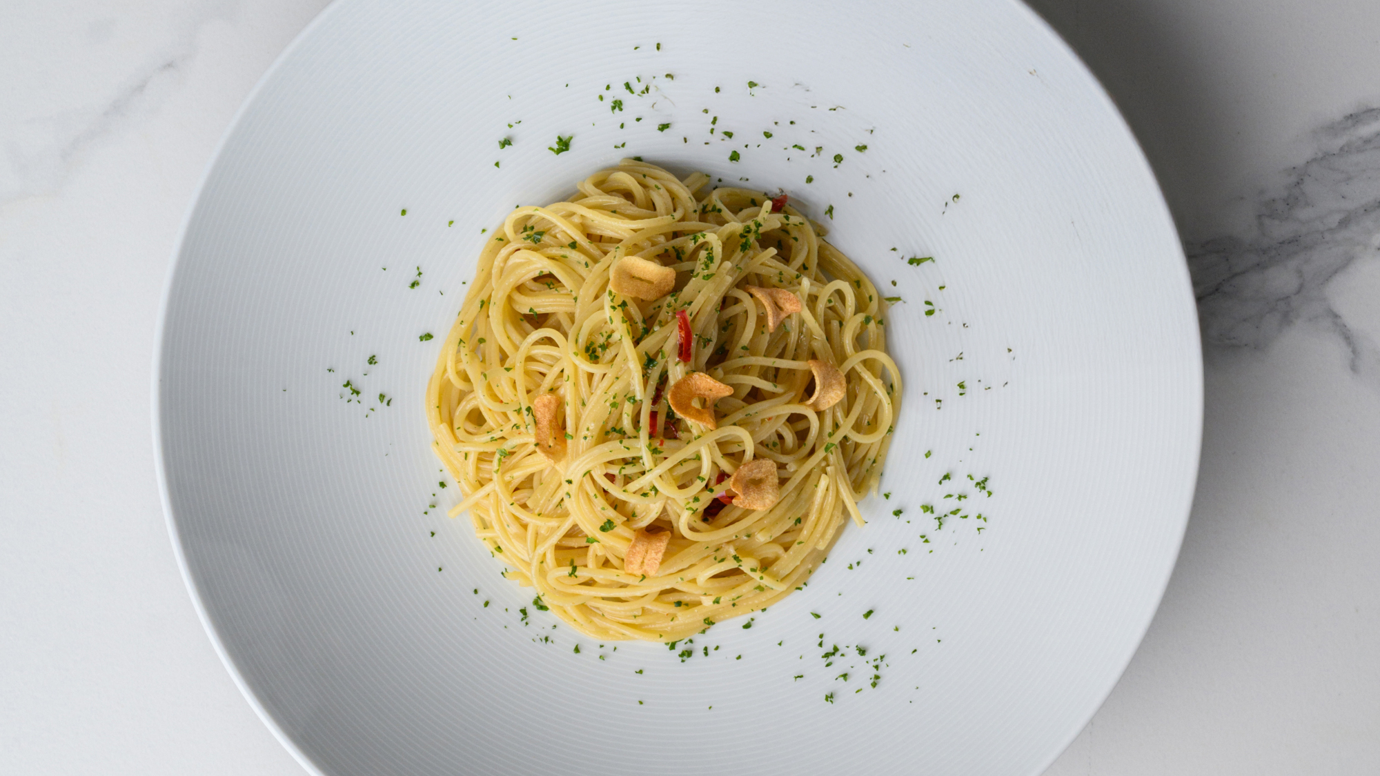 【2025年9月1日 ランチメニュー リニューアル】＜選べるパスタソース＞ペペロンチーノ