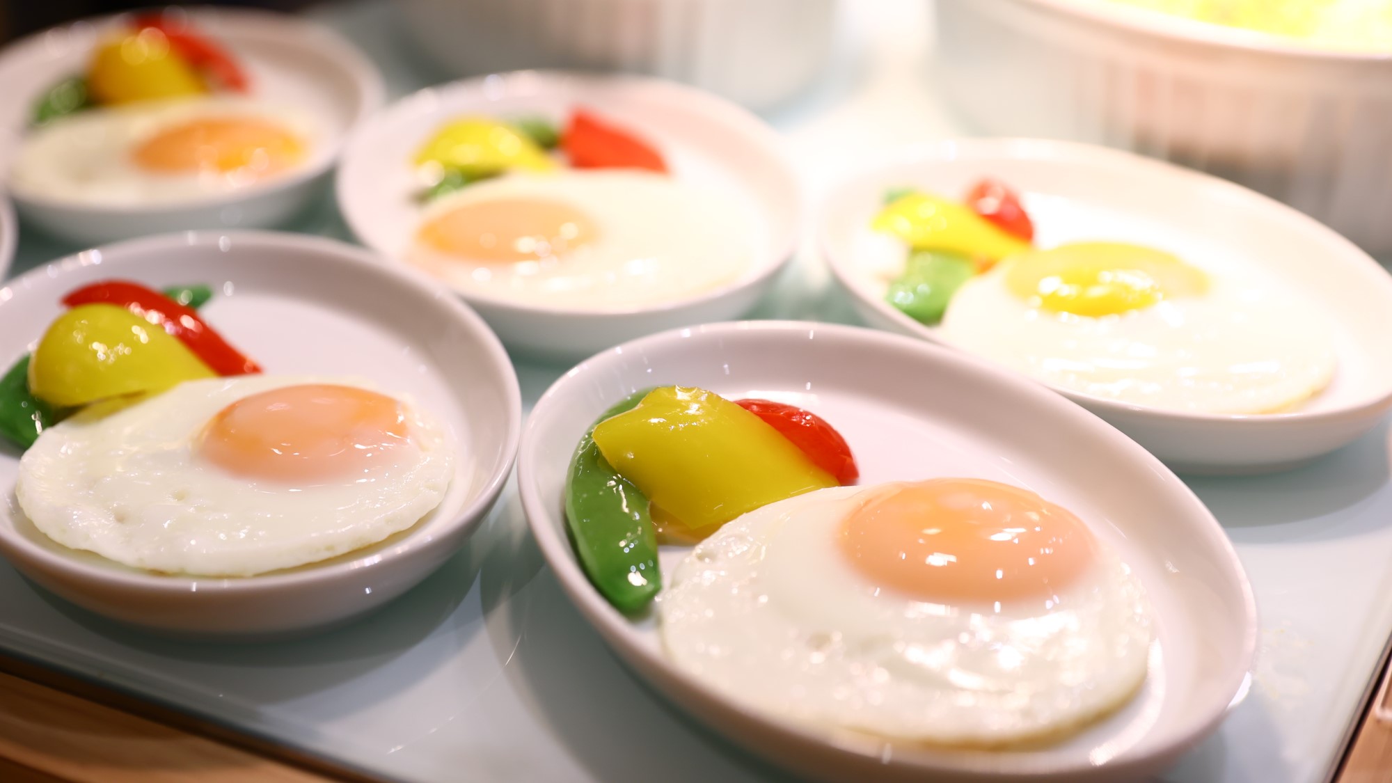 【朝食】目玉焼きプレート