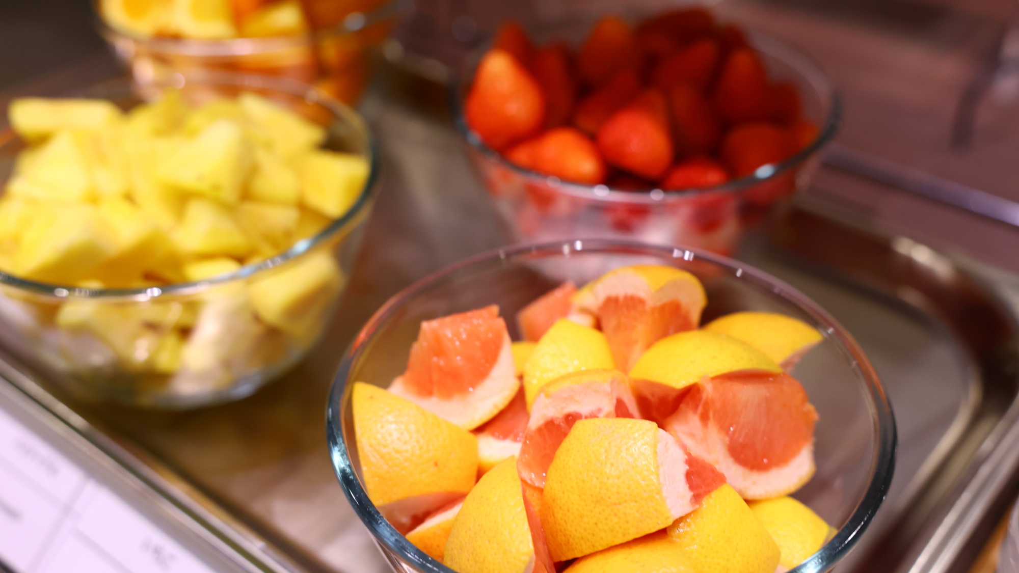 【朝食】季節のフルーツ