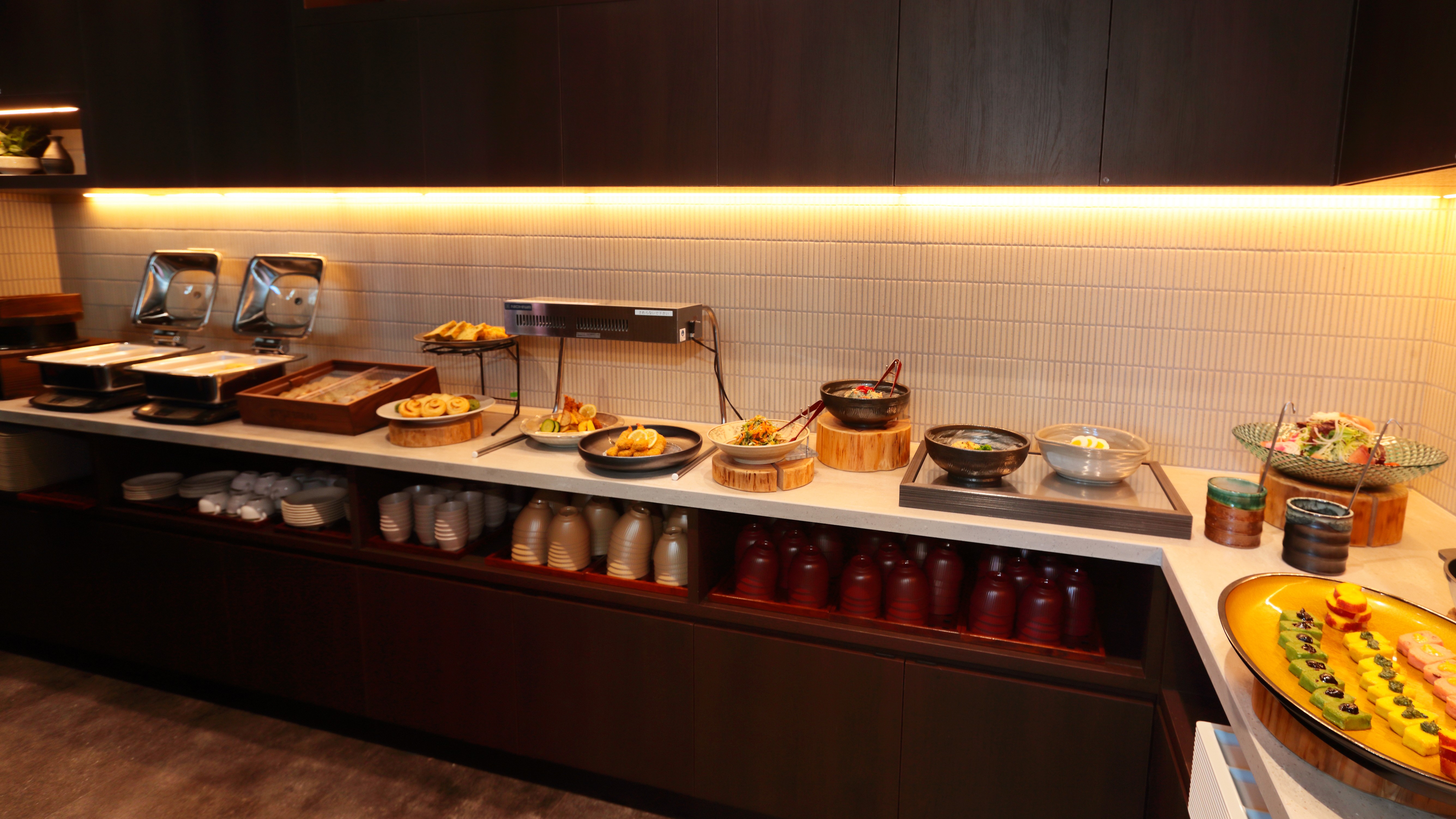 朝食ビュッフェ