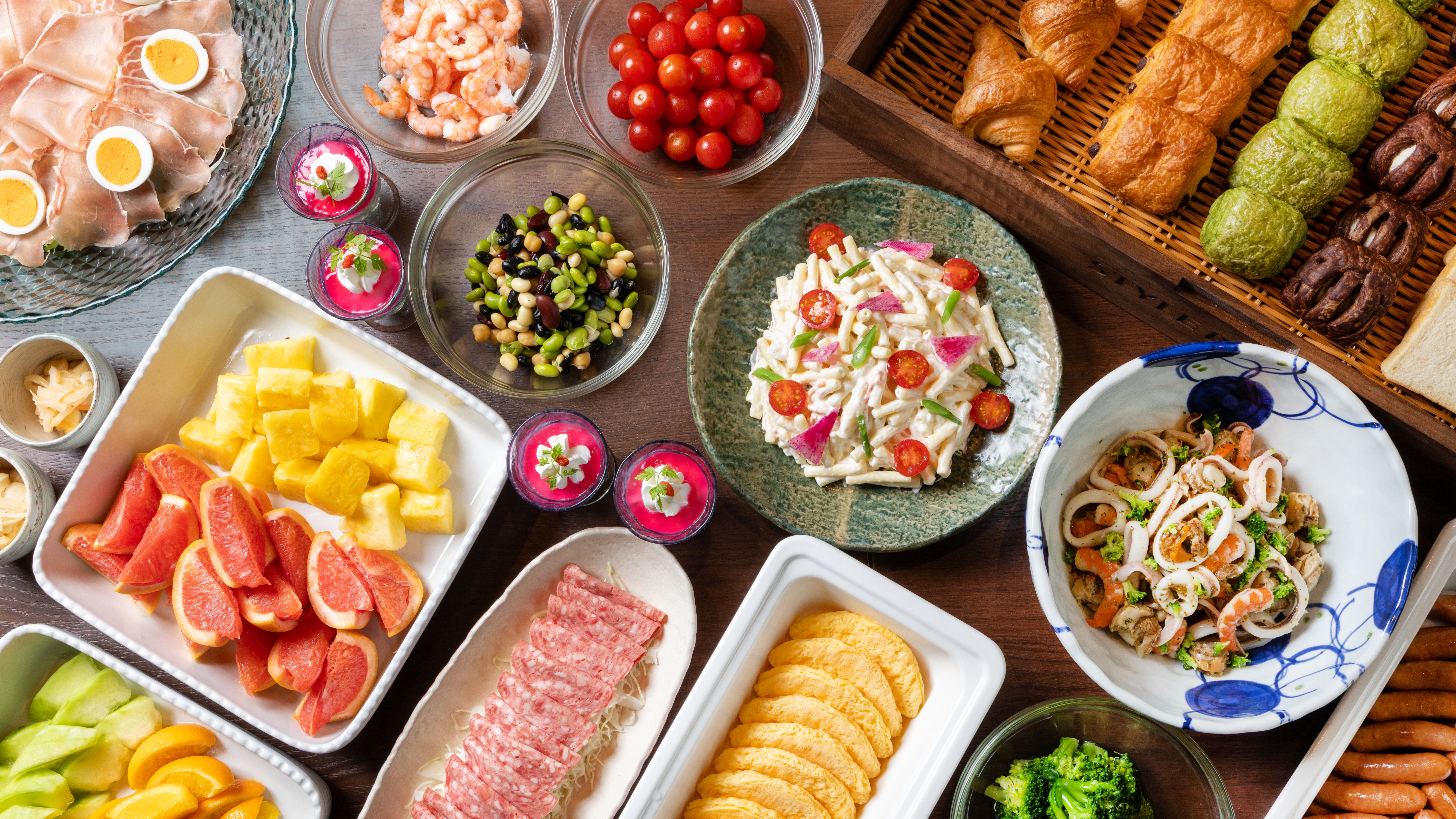 朝食ビュッフェ〔京都ことこと四条店〕