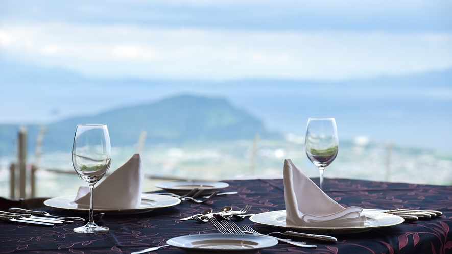 *【Celeste（フレンチレストラン）】鹿児島湾を眺めながら味わう四季折々の絶品薩摩フレンチ
