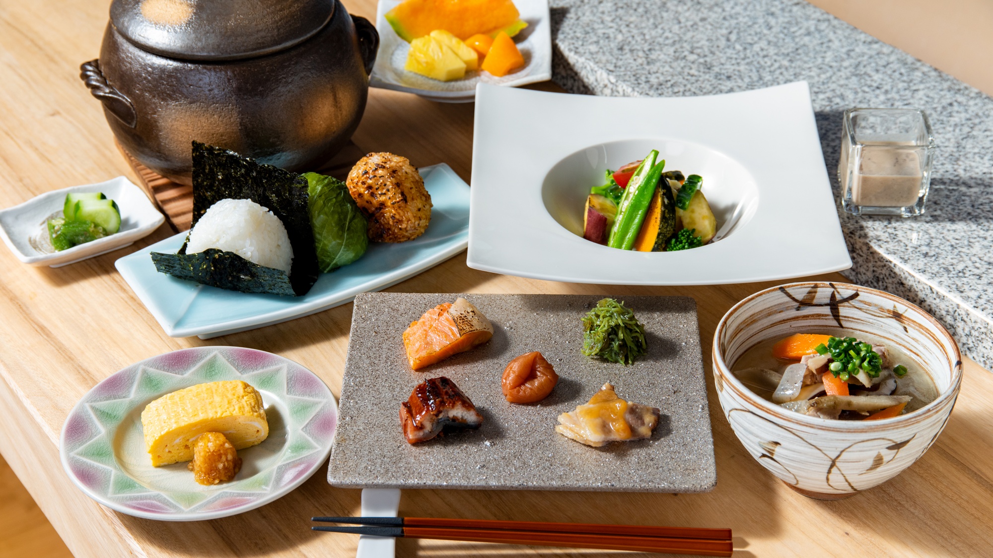 【和朝食】素材にこだわり、おいしさの詰まった和の朝を。