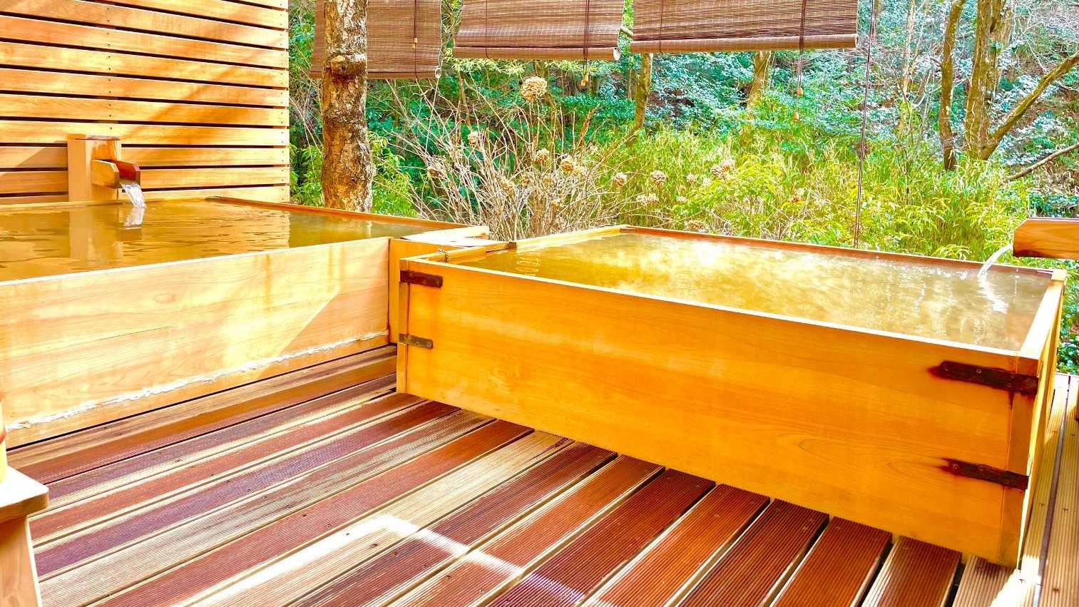 金色の間　雪月花～露天風呂～