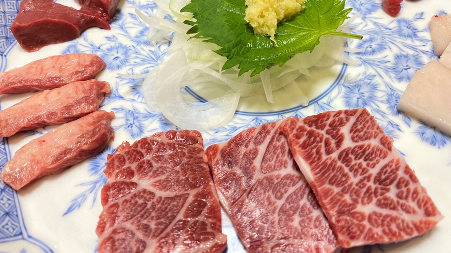 【馬料理 天國本店】お食事券利用可★ 上質な馬肉を食べるならココ！新鮮な馬肉を使ったお料理は絶品♪