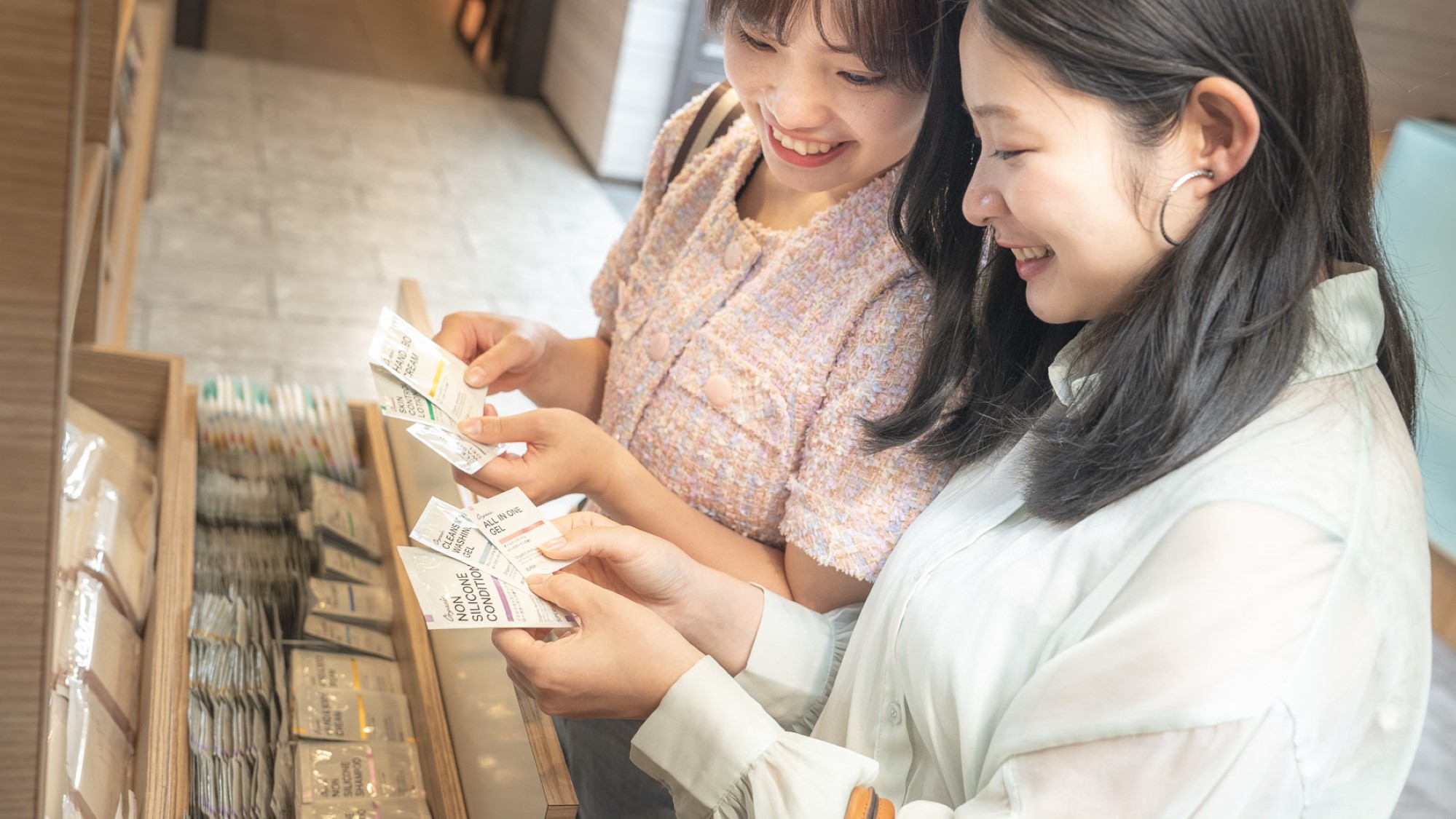 洗顔、保湿、ヘアケアなどございます