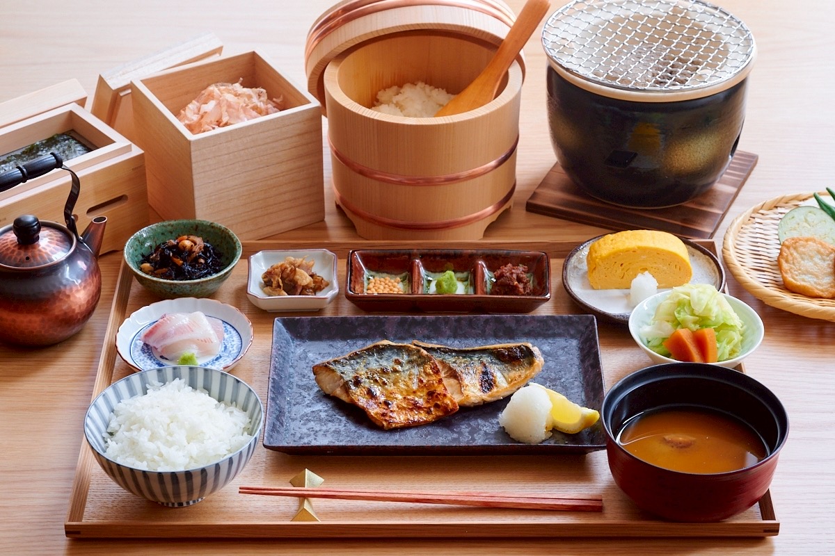 おちゃわんの朝食メニュー（鯖）