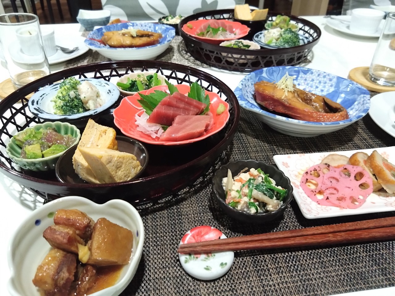 夕食