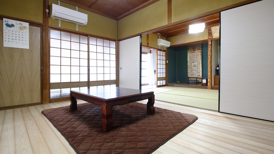 【清流庵　丘の上一番星】-フローリング6畳部屋-　 　