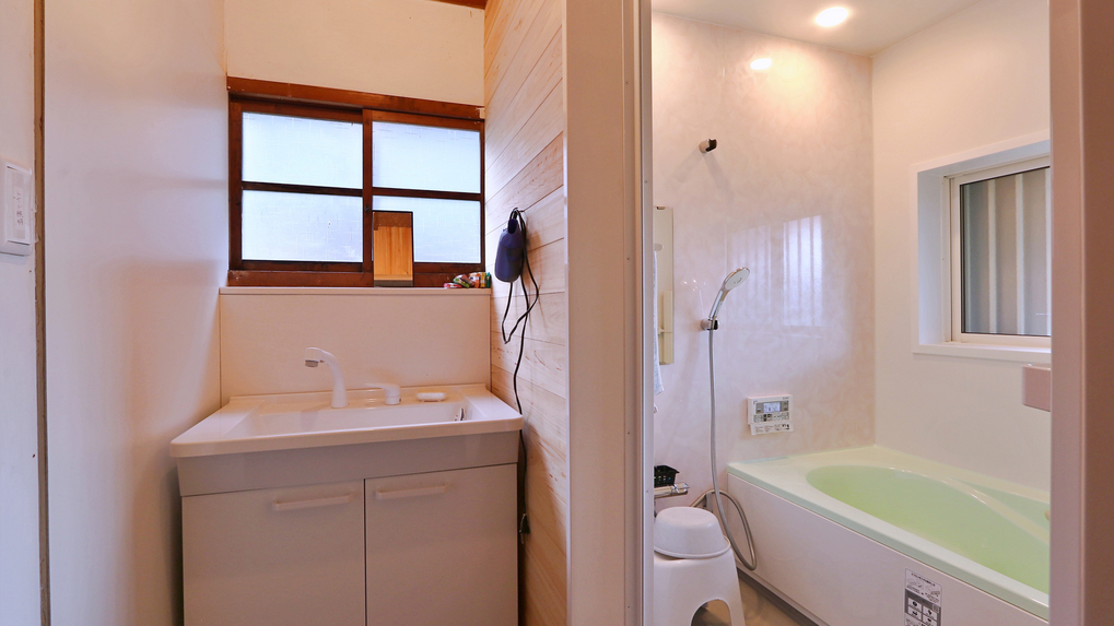 【鳥居亭】浴室・洗面