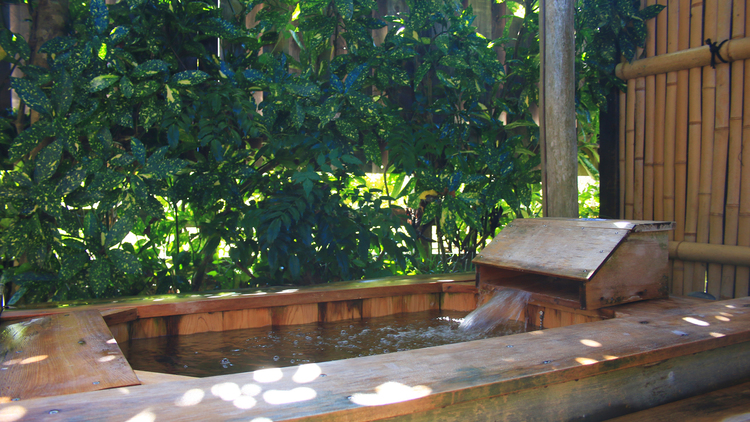 【清流庵　貸別荘】-露天風呂-　　