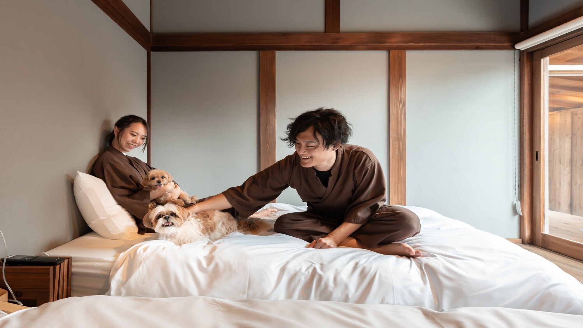 矢源501｜寝るときも一緒に