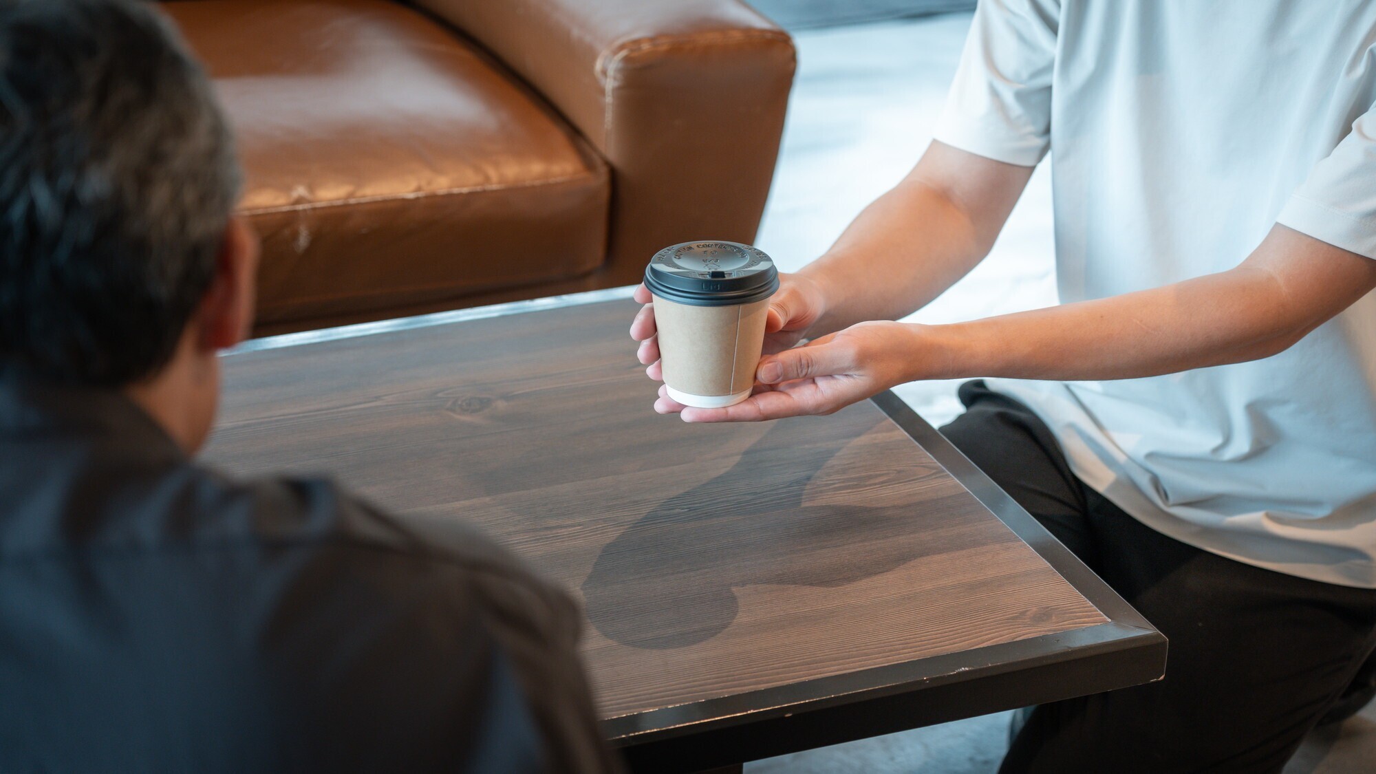 チェックイン風景