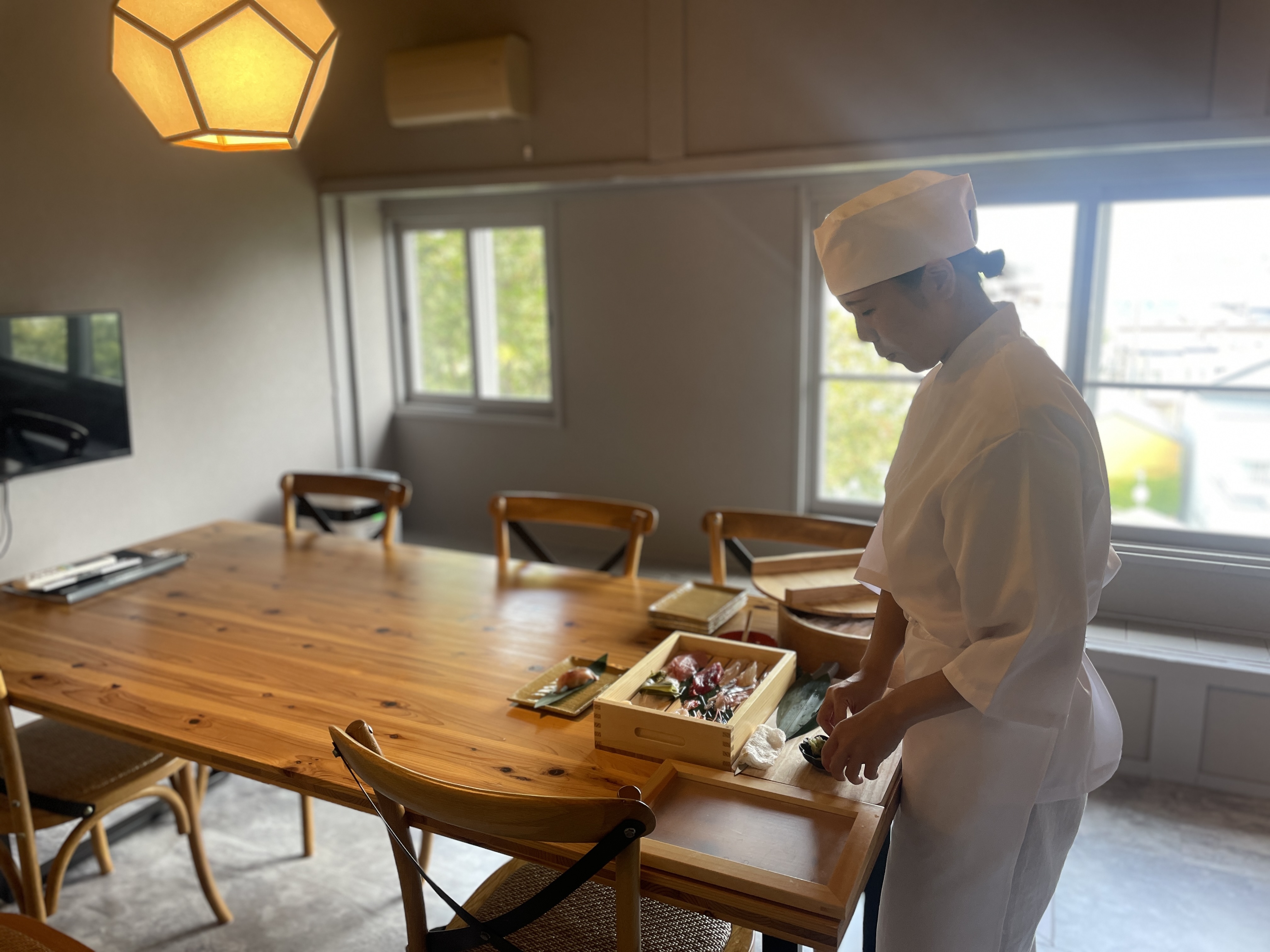 ・＜夕食一例＞【出張寿司】職人が握る！季節の旬寿司