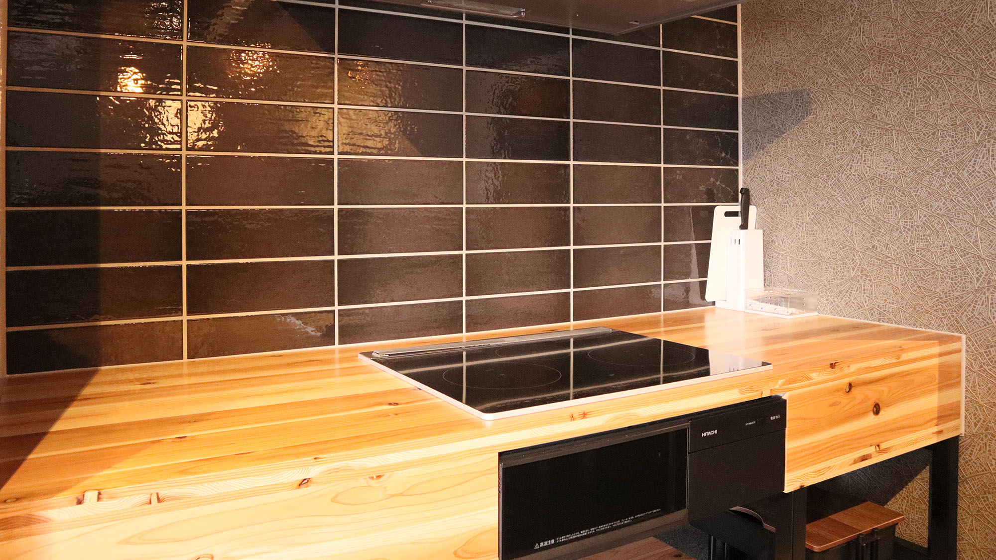 ・【キッチン】IHコンロを採用。火を使わないので安全に調理ができます