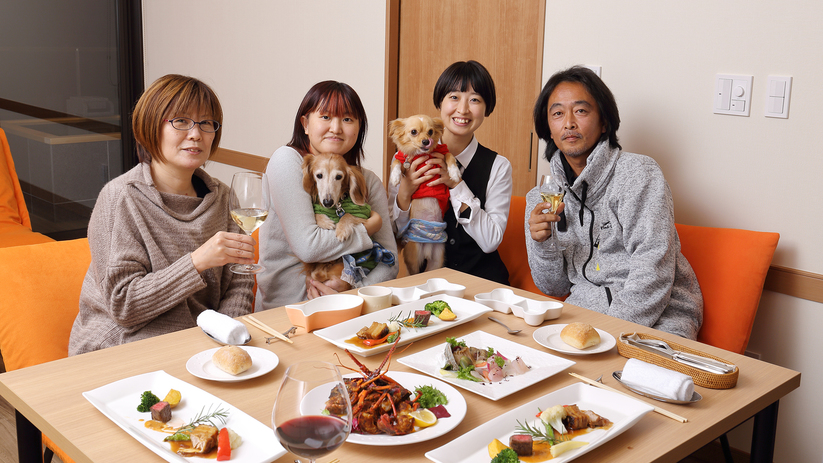 【温泉SALE】ワンちゃんと露天風呂付き客室で伊豆季節の創作ディナー朝夕お部屋食◆セールでお得に！