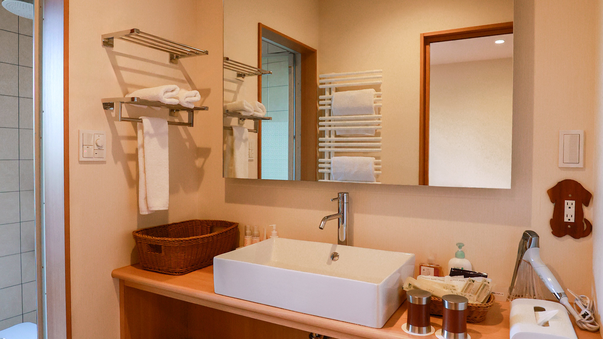 【客室】洗面所