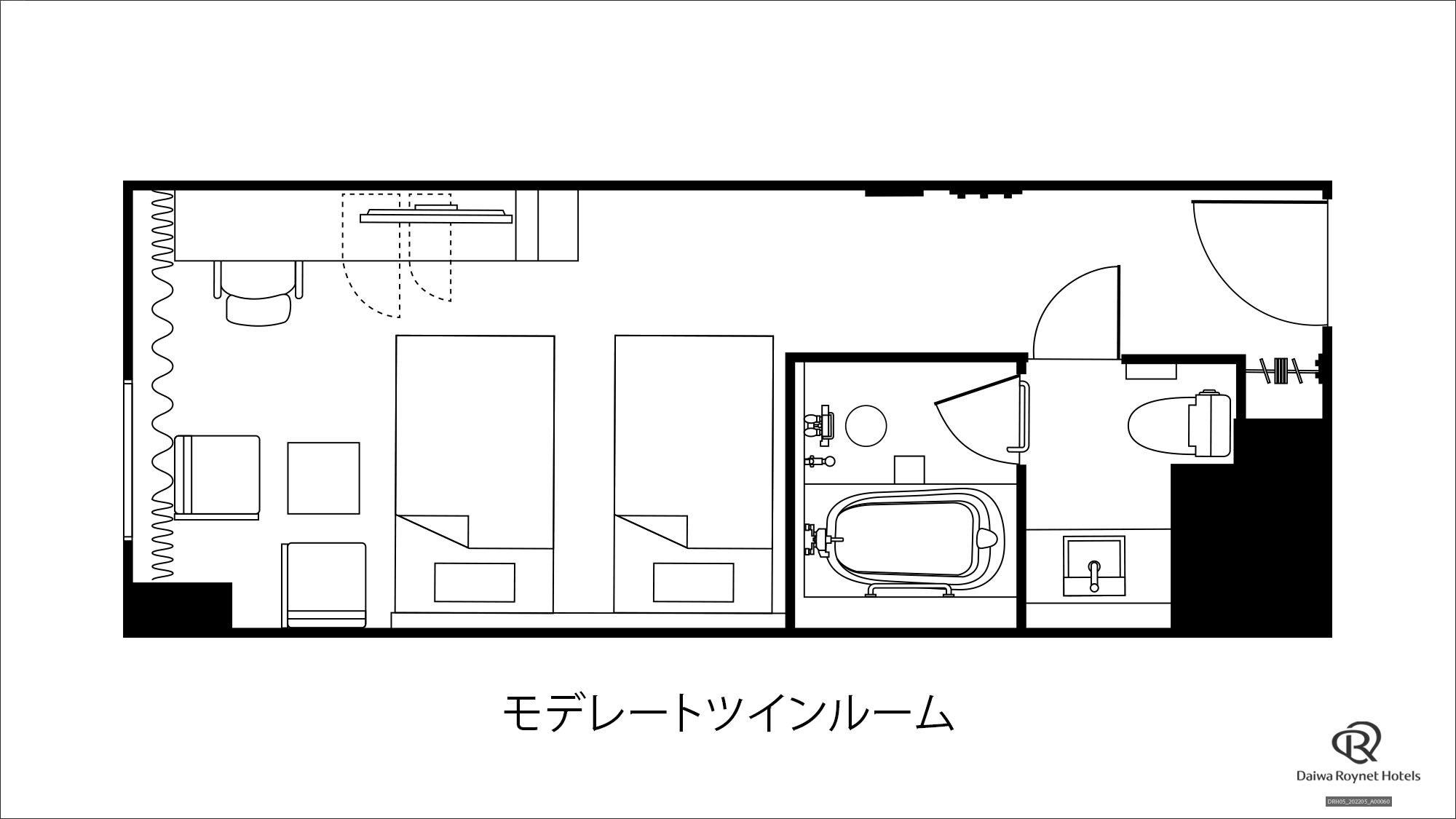モデレートツイン