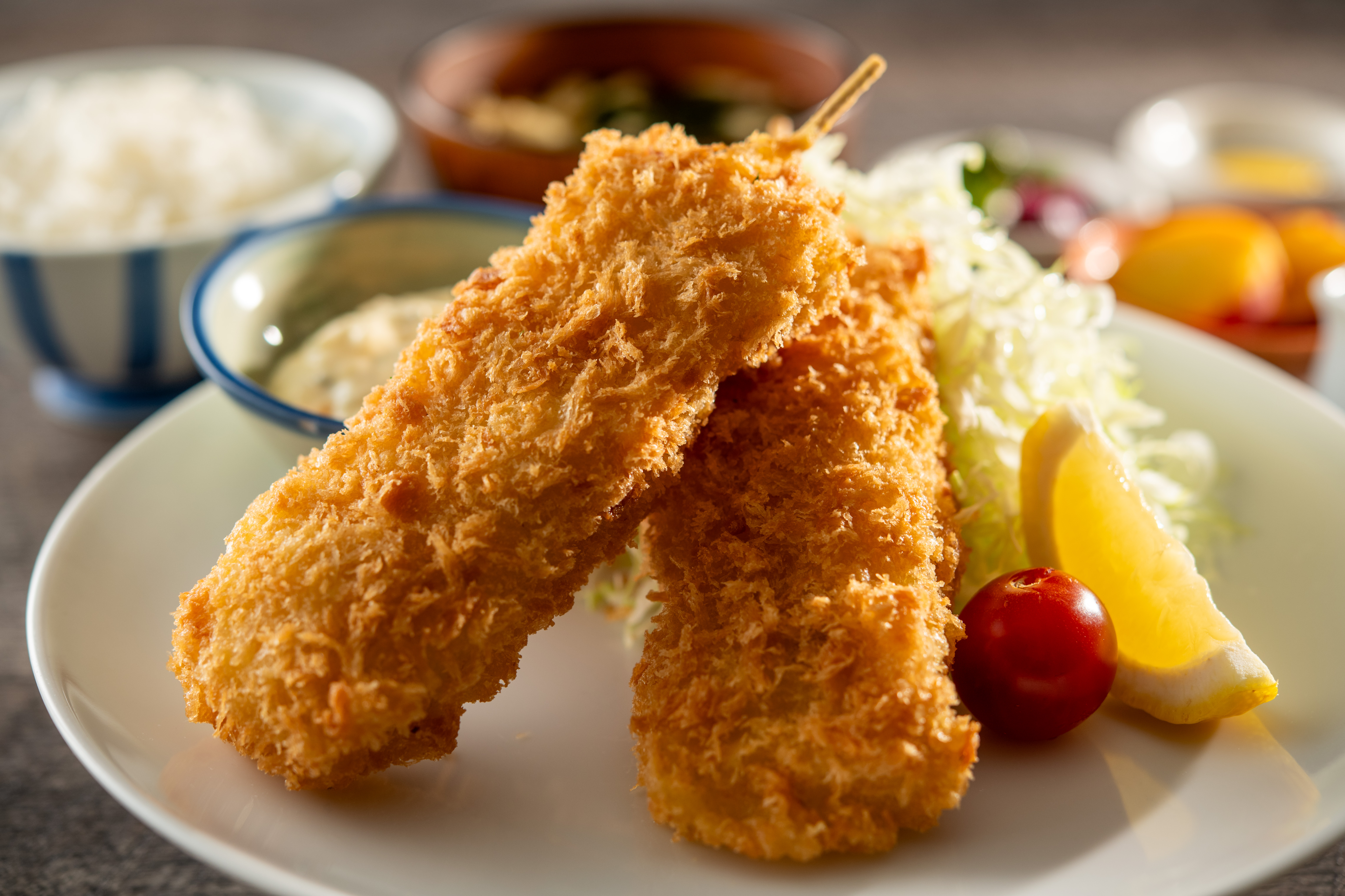 極マグロカツ定食