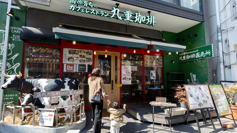 【スタンダード】◇ホテルより徒歩1分人気カフェ提供◇朝食付きプラン【小学生まで添い寝無料】
