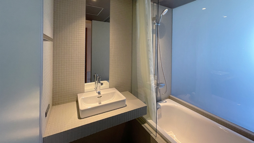 【浴室】ダブル・スーペリアツイン　バスルーム