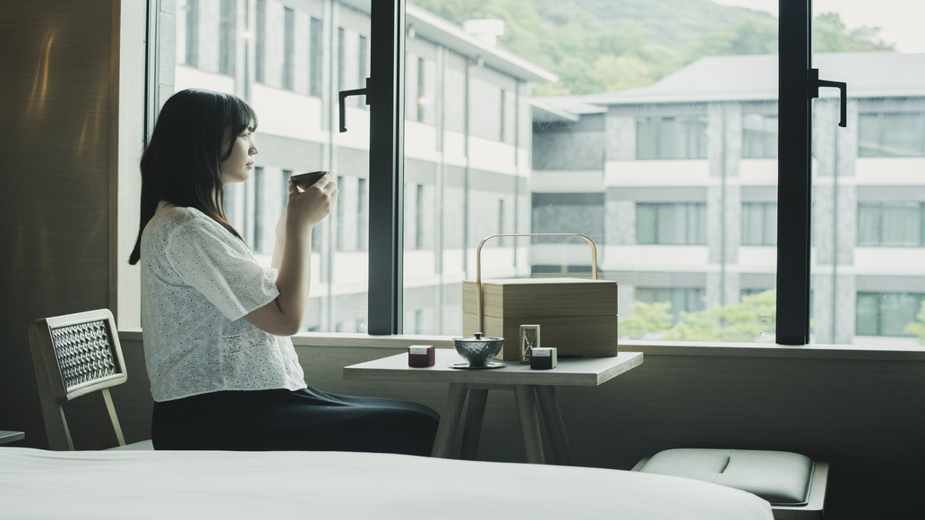 【ベストレート】伝統美と機能性が調和した和モダンな空間〜京都のお茶で華やぐ寛ぎステイ〜＜素泊まり＞