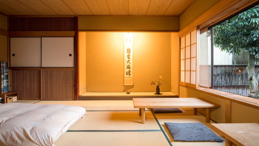 ・【飛白－ひはく－】京職人たちが紡いでくれた美を感じられる客室です