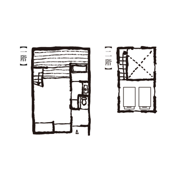 蔵部屋タイプ　間取り