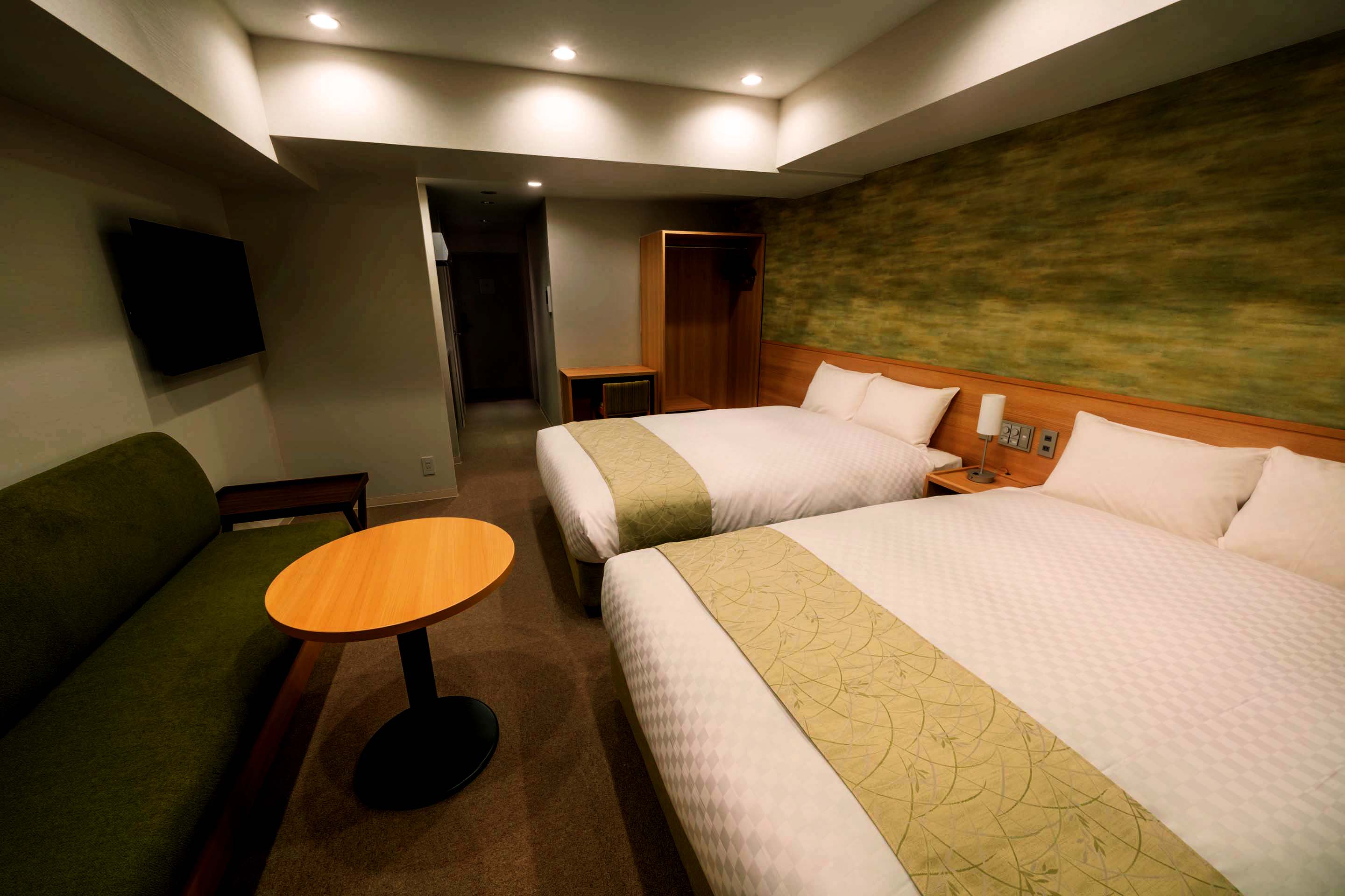 【ダブルベッド2台】Standard Quad