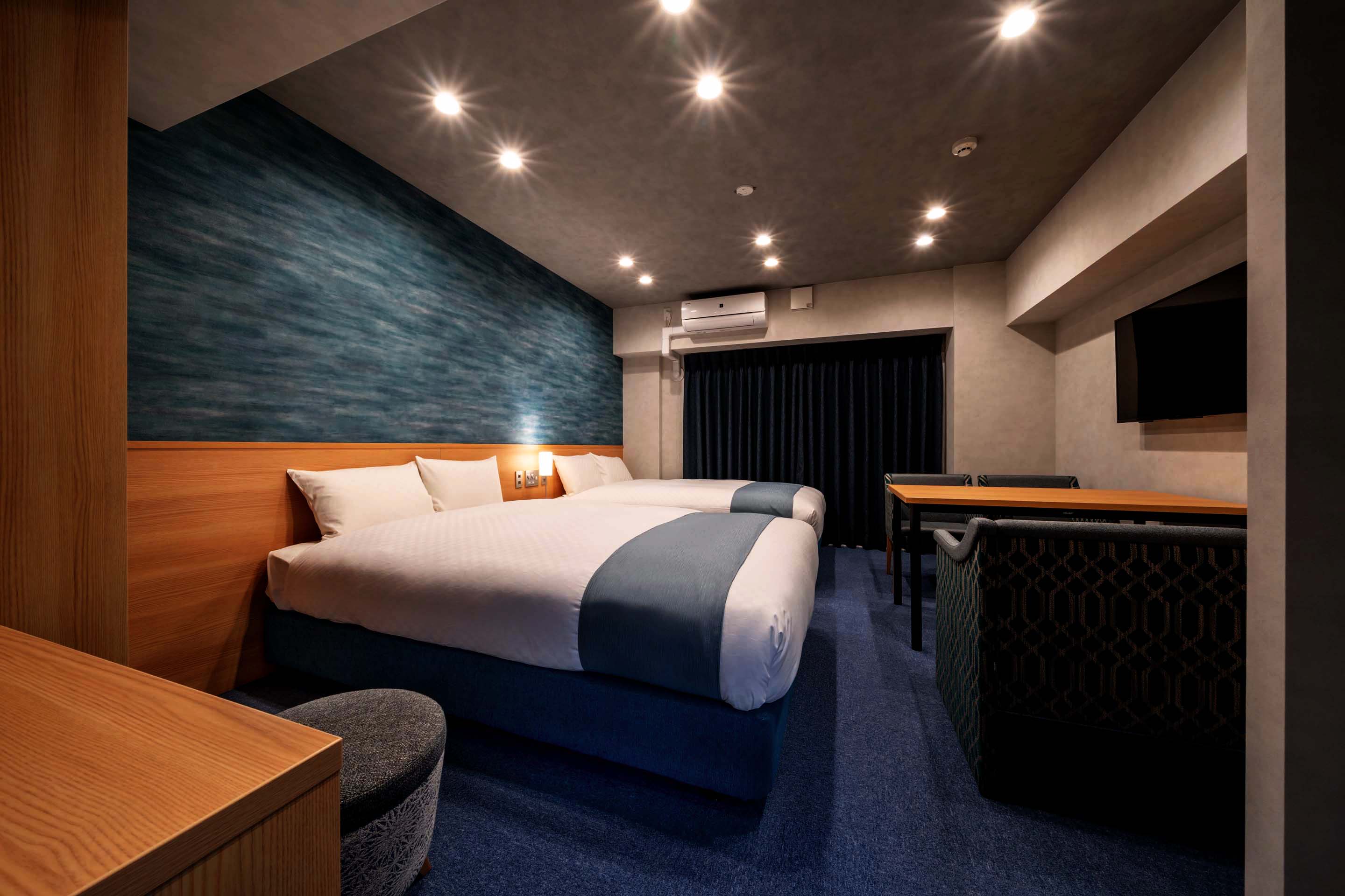 【ダブルベッド2台】Superior Quad