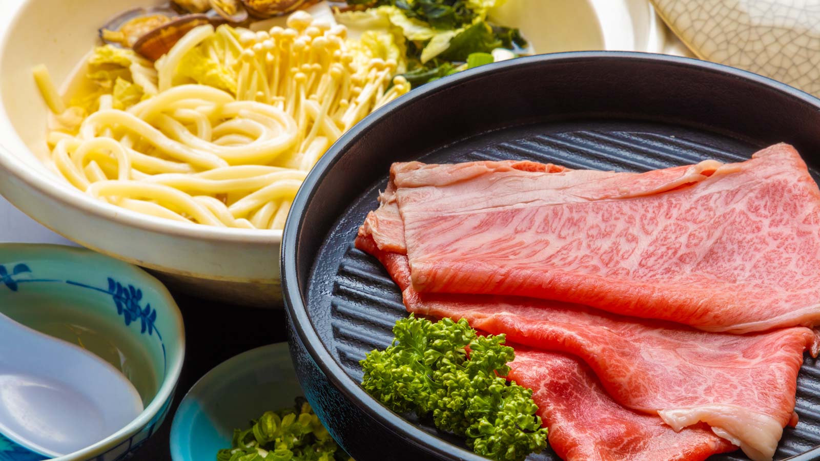 ご当地うどんの「ガマゴリうどん」