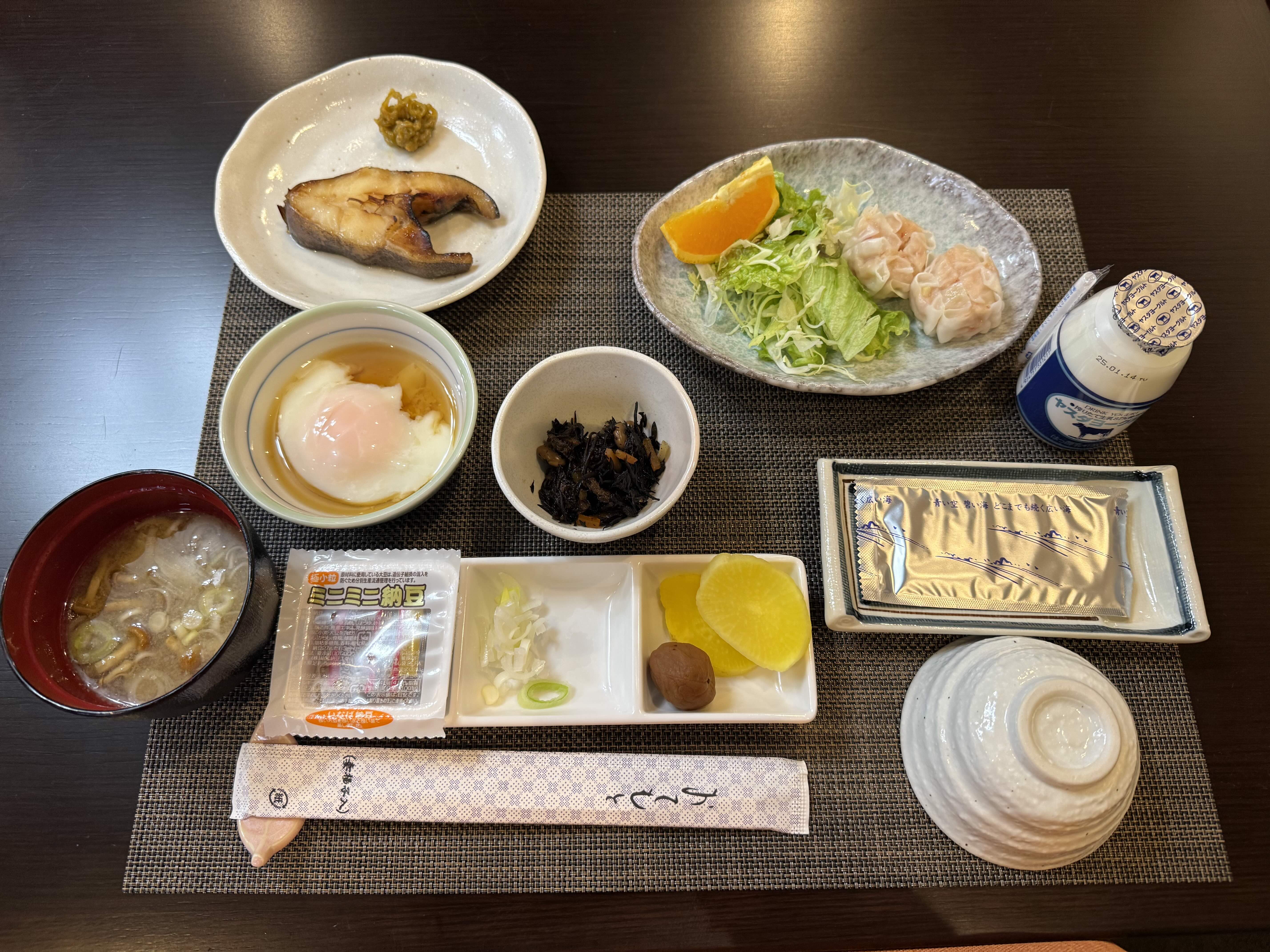 朝食の一例