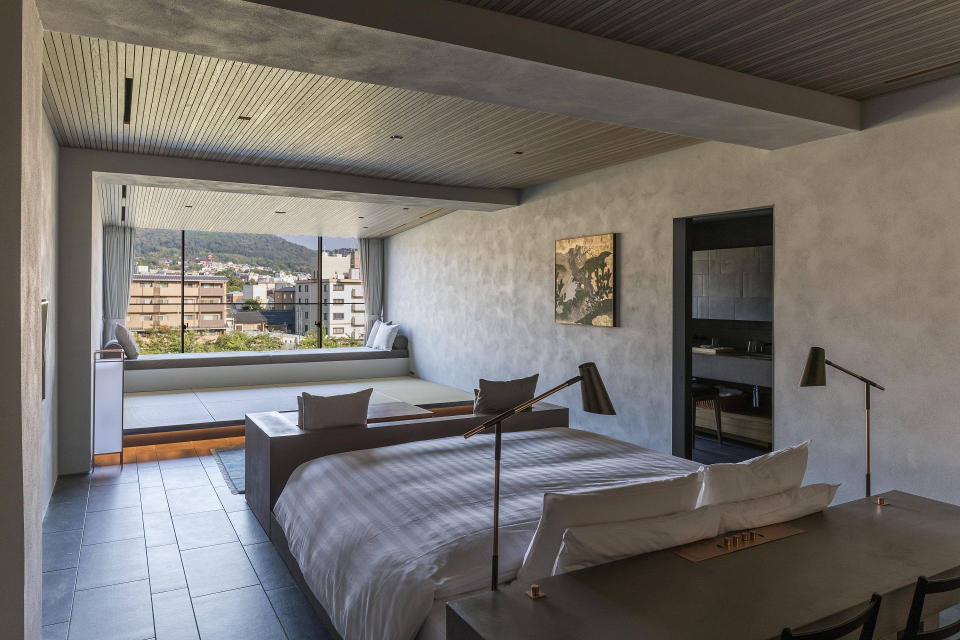 ダブルルーム鴨川ビュー